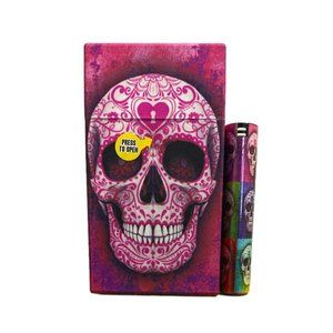 Colorful Plastic Cigarette Hard Case Fits 100's